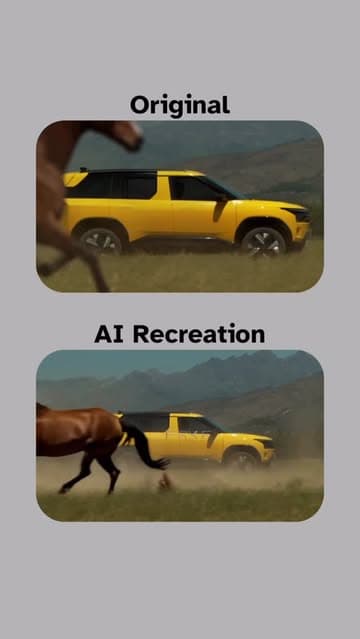 The legend returns. 25.11.25.
I used AI to recreate what the return of the iconic Tata Sierra feels like. The original was a legend, the new one will be a revolution.
What do you think of this AI recreation?

#tatasierra #aivideos #tatamotorsindia #generativeai #conceptcars #indiancars #carvideography #aiartistsoninstagram