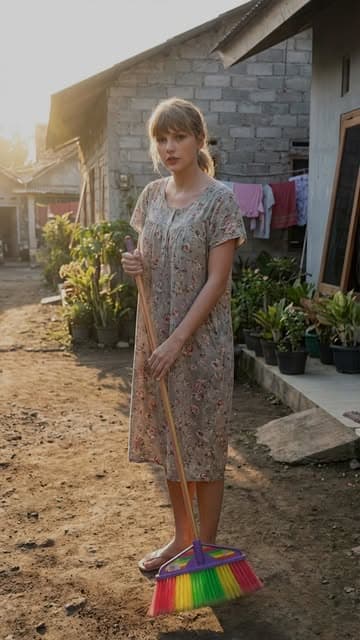 Bagaimana kalau Taylor Swift itu emak-emak Indo? Mungkin kira-kira bakal kayak gini ya 😆
Ini pertama kali banget saya bikin konten beginian, gara-gara penasaran sama Blackpink versinya mas @ferikid . Seru juga ternyata!

Made with @klingai_official 

#taylorswift #emakemakindonesia #indoedit #parodikita #aiartindonesia #aicontentcreator #aivideo #funcontent  #creatorsindo #parody