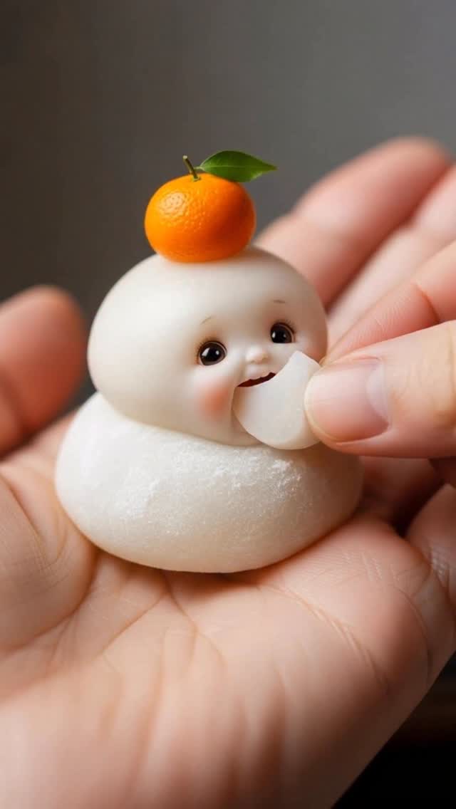 Happy new year 🥳 so tasty 😋 
Significant discount for how to make AI videos, please check my profile.

#viral #asmr #viralreels #mochi #餅