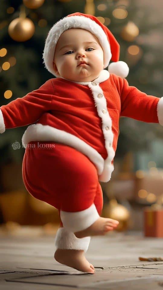 Let's dance with baby Santa 🤩 

@klingai_official 2.6 Motion control 🔥🔥

#klingai #klingmotioncontrol