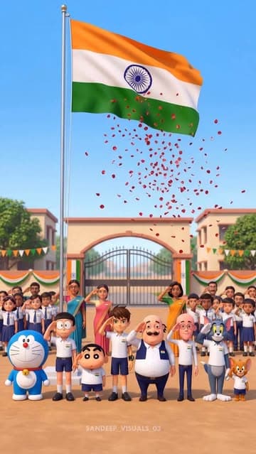 “Cartoons Celebrating Republic Day Like Us”

“Republic Day in school but the cartoon heroes are taking over 🇮🇳✨
republic day school memories • cartoons celebrating republic day • indian flag hoisting”

• Republic Day
• Republic Day 2026
• 26 January
• 26 January India
• Republic Day Celebration
• Republic Day School
• School Republic Day
• Republic Day Nostalgia
• Childhood Memories
• School Memories
• Indian School Memories
• Indian Nostalgia
• School Nostalgia
• Cartoon Nostalgia
• Childhood N