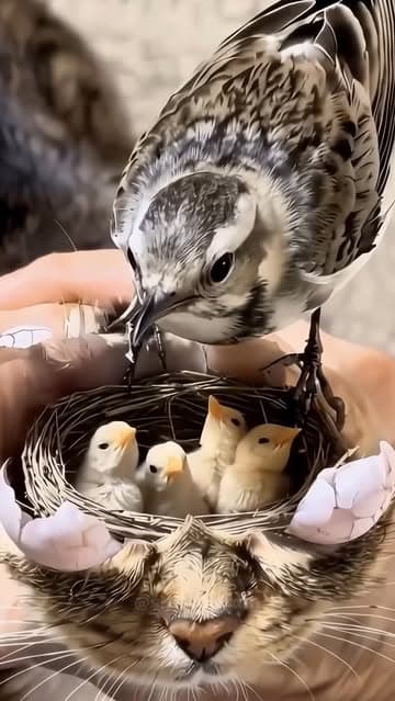 Cute

#ad
🚀 Wanna go viral too?
🔥 Get my prompts & tips now!
🔗 Link in bio! > @shiverchain 

Source: lunaistabby
———
AI, AI artist, AI art, horror, weird, weirdcore, surreal, creature, monster, glitch, aiartwork, ai creator, ai film, uncanny, unexpected, shiverchain, AI videos, IA, uncanny valley, eerie, alien, animations, visuals, abstract, AI trend, AI content, transformation, transition, 3D animation

 #cat #weird #ai