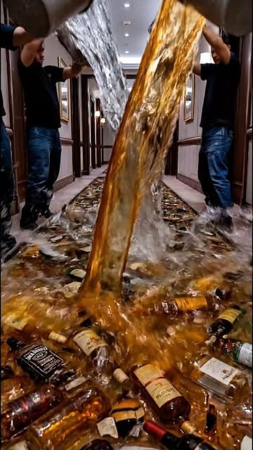 From plain to polished ✨ — a hallway transformed with resin art and decorative liquor bottles embedded under a crystal-clear epoxy layer 🍾🫧

A bold statement for modern interiors and luxury design lovers 🏡💎
(No drinking shown or promoted.)

Disclosure: This video includes AI-generated elements 🤖
Liquor note: Bottles are decorative elements sealed under epoxy; not intended to promote alcohol use 🚫🍸

#epoxyresin #resinart #homedecorideas #interiorinspo #hallwaydesign