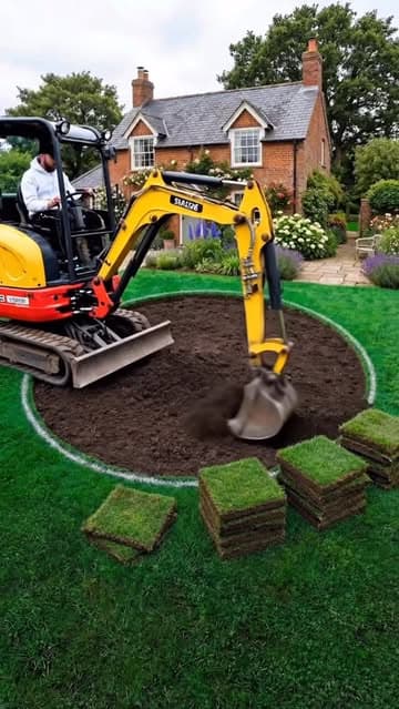 I built a hidden underground plant grow room beneath my backyard🍃

It started with nothing but a marked circle on the grass. 
Then the turf was carefully removed piece by piece. 
The ground was excavated deeper and deeper until the full underground chamber was formed.

A steel ring was installed to support the structure. 
Heavy steel beams were welded across the opening. 
Steel plates were mounted to create a strong underground ceiling.

A hidden circular hatch was cut and welded into the struct
