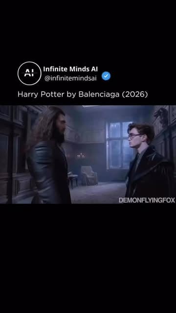 A creator used AI to produce “Harry Potter by Balenciaga (2026)”, a cinematic parody that looks closer to a short film than a meme.

Just a few years ago, in 2023, most AI videos could barely animate subtle head movements or blinking.

Now creators can generate entire scenes, characters, and camera motion with tools like Seedance and other generative video models.

The jump from simple clips to almost full movie scenes happened in less than three years.

AI video is quickly turning the internet 