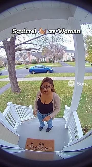 #sora #ringcamera #caughtoncamera #animals 