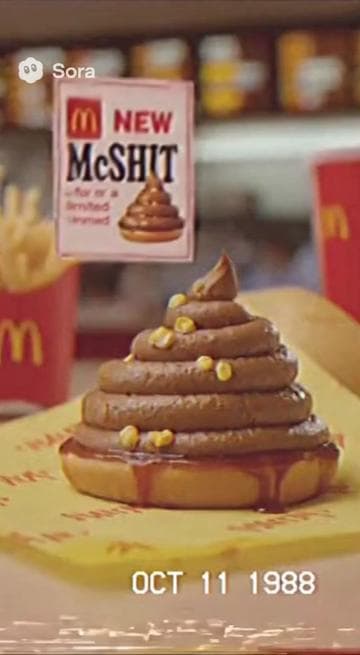 #💩#mcdonalds #lol #aivideos #sora2