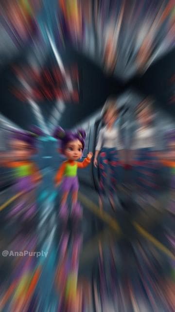 Ana almost lost her mom in that train accident! #aivideo #aistory #tiktokkids #kidstiktok #ai #cartoonforkids