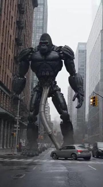 Puncturing time #ai #sora #fyp #viral #robot 