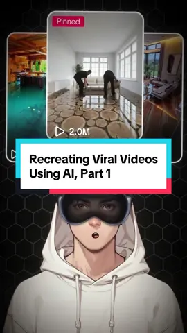 Recreating viral videos using AI, Part 1 🤫🤖 #tiktokautomation #ai #aitools #contentcreator #makemoneyontiktok 