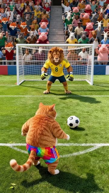 #funnyvideos #animation #aicat #orangecat #cartoon 