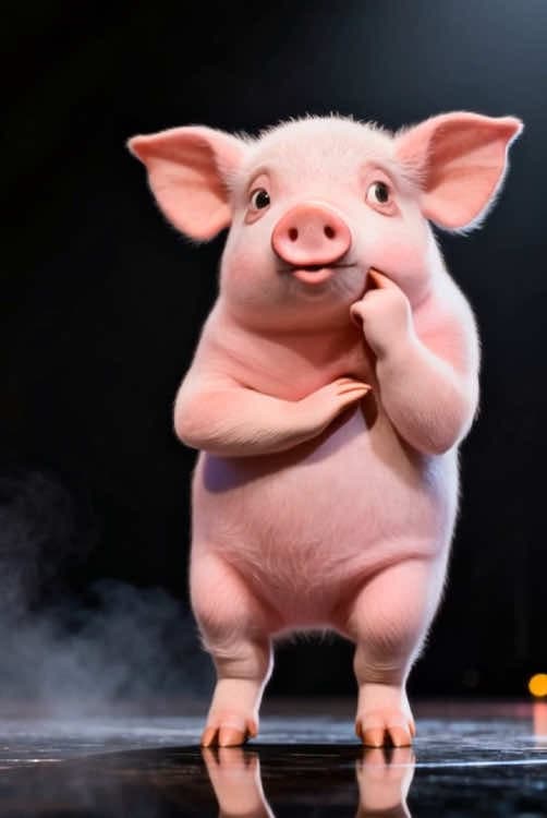 #pig #dancer #aivideos #funny #fyp #viral #foryoupage #trending 