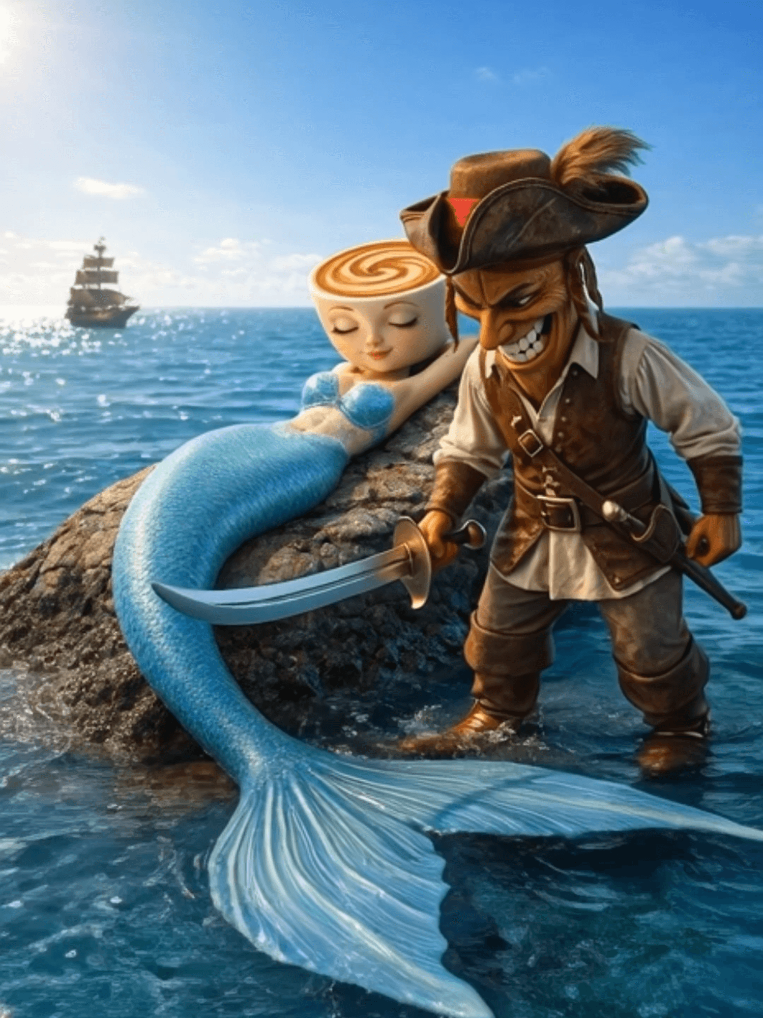 Tung Tung Sahur is a pirate #tungtungsahur #tralalerotralala #italianbrainrot