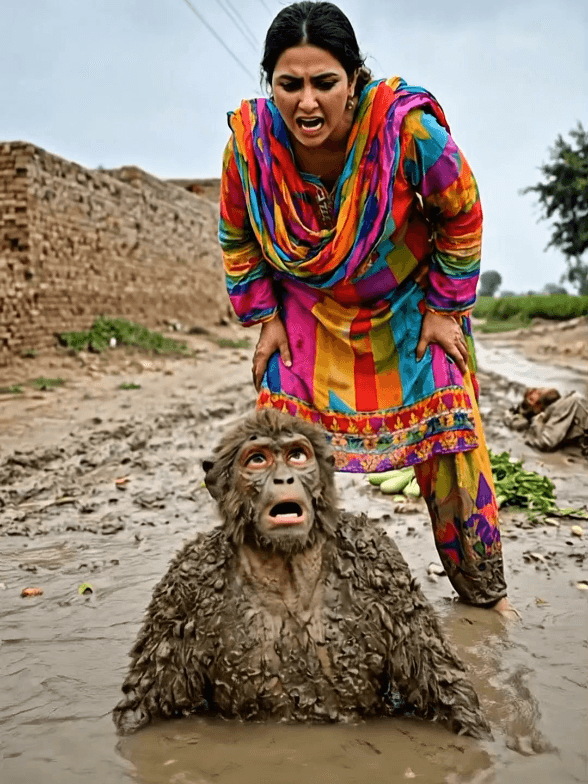 Sabi Le Loo #viral  #foryoupage  #aivideos  #monkeyviral #monkeyvideos 