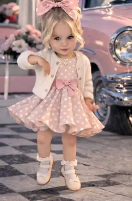 Serving sweetness and confidence 🍬💃 AI-made  DC: @altasweet🍭💖  #aivideos #fypシ゚viral #ai #50s #aibaby 