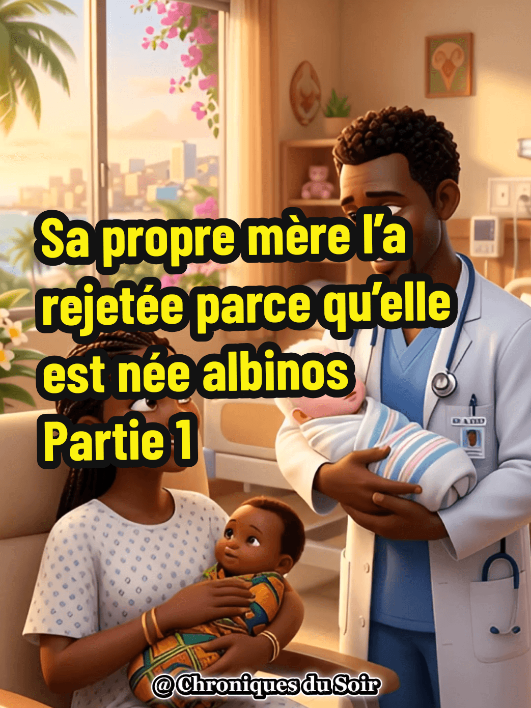Sa propre mère l’a rejetée parce qu’elle est née albinos #histoire  #conte  #realite 