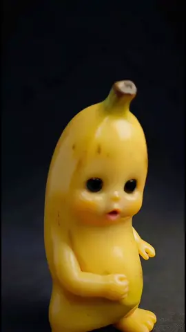 Cute baby banana dance 🍌 #aibaby #aidance #aifruit #babyfruit #babytiktok 